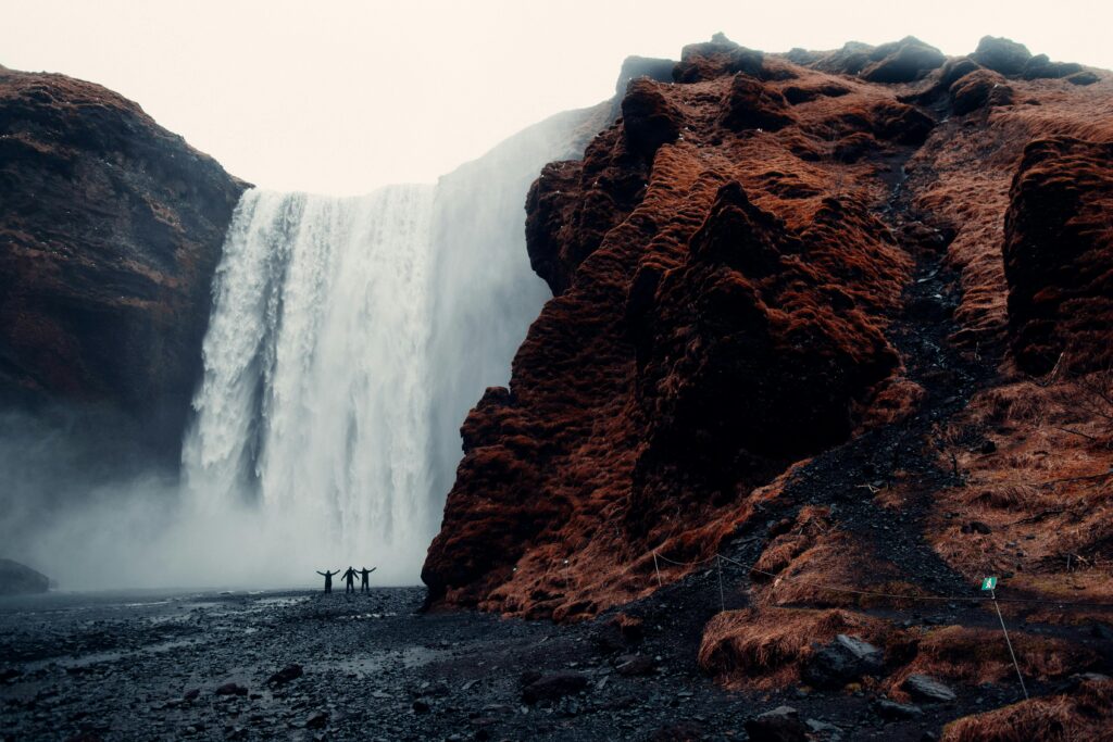 Beautiful waterfall in Nigeria near Badagry